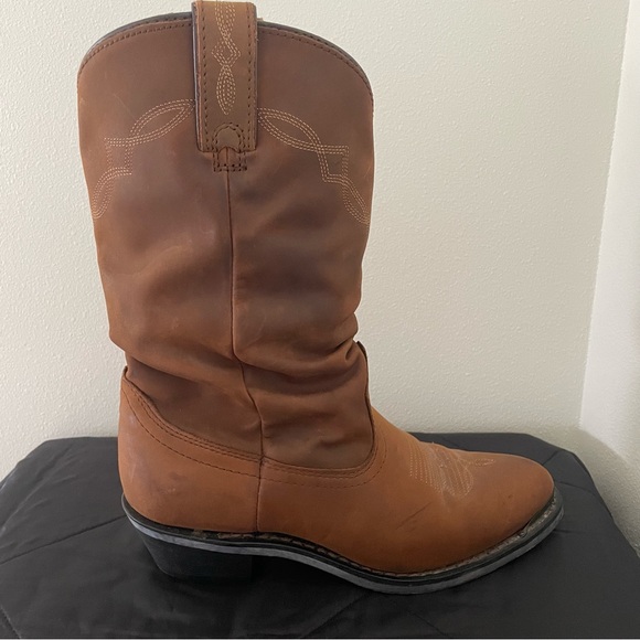 Women’s Shyanne SHY SLOUCH Brown Western Boots Style 1131BR US Size 7 - Picture 4 of 11